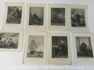 Old Paper: Collection of photogravures from "The History of the United States"