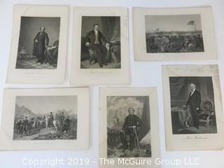 Old Paper: Collection of photogravures from "The History of the United States"