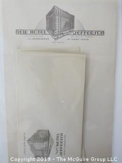 Collection of Ephemera including three (3) certificates to Eleanor A. Hedrick for high standards and conduct for the years 1886, 1887 and 1888; issued by The Cedars, Georgetown Heights