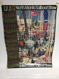 1980 U.S. Sailboat Show; poster 