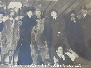 Cast Photo;  Early 20th c theatre production