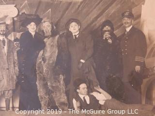 Cast Photo;  Early 20th c theatre production