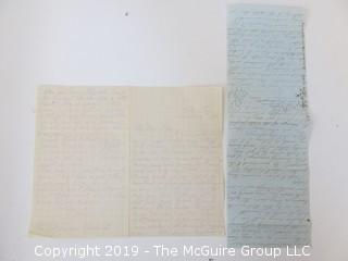 1881 Hand Written Letter