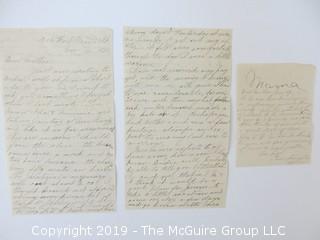 1881 Hand Written Letter