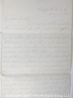 1883 Hand Written Letter