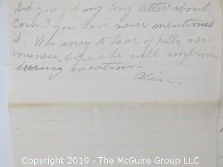 1883 Hand Written Letter