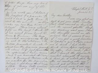 1883 Hand Written Letter