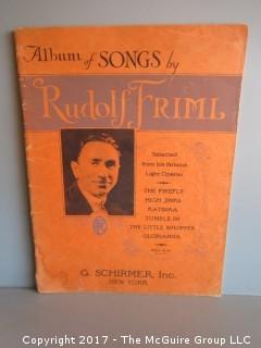 Collection of Sheet music.  See all the photos.