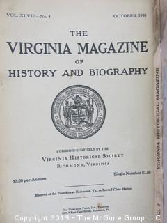 Collection of "Virginia Magazines"; 1940's