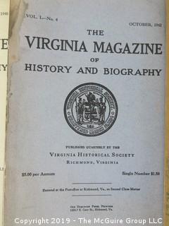 Collection of "Virginia Magazines"; 1940's