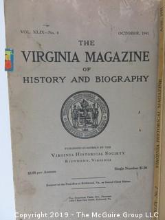 Collection of "Virginia Magazines"; 1940's