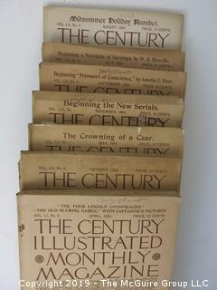 Collection of "The Century Illustrated Monthly Magazines"; 1896