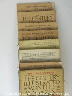 Collection of "The Century Illustrated Monthly Magazines"; 1900 and 1901