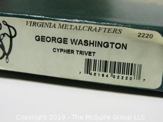 Pair of NIB Virginia Metalcrafter's Trivets