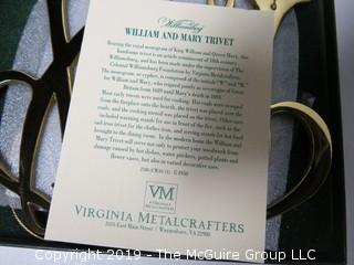 Pair of NIB Virginia Metalcrafter's Trivets