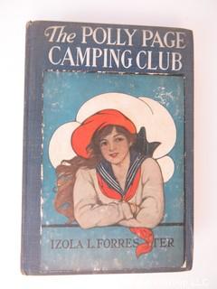 Book Title: "The Polly Page Camping Club" by Ozola L. Forrester; 1946; 2nd printing; Simon ans Schuster 