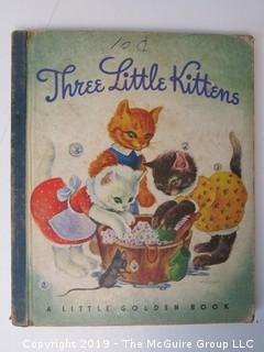 Children's Book Title: "Three Little Kittens" ; 1942, Simon and Schuster 