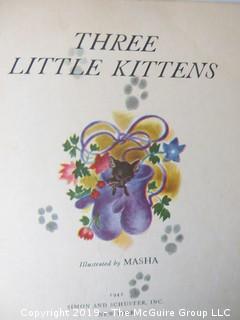 Children's Book Title: "Three Little Kittens" ; 1942, Simon and Schuster 