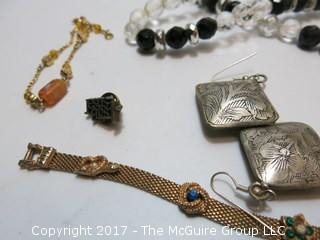 Collection of costume jewelry