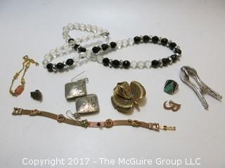 Collection of costume jewelry