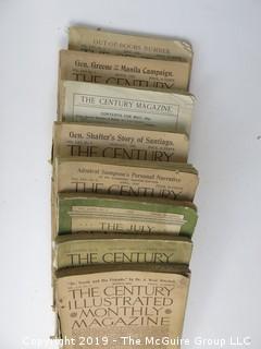 8 vol of "The Century Illustrated Monthly Magazine"; 1899 -1908