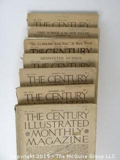 7 vol of "The Century Illustrated Monthly Magazine"; 1893-1894