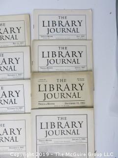 20 vol. of "The Library Journal"; 1923-1927