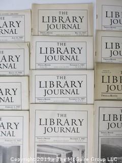 20 vol. of "The Library Journal"; 1923-1927