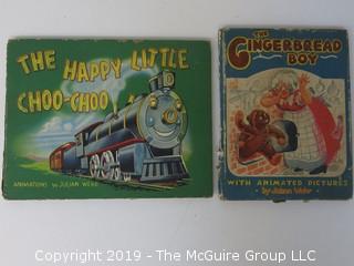 Children's Books: "THe Happy Little Choo-Choo (1944); and "The Gingerbread Boy (1943)