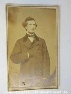 2 1/2 x 3 3/4" Photo Cabinet Card: Portrait of a Young Man