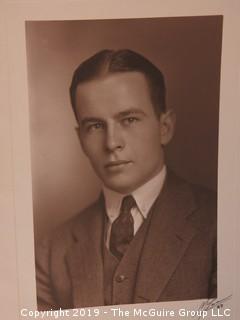 4 1/4 x 6 1/2" Studio Photo: Portrait of a Young Man