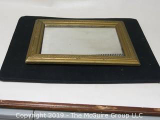 Wall Mirror in frame; 13 x 18"