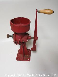 Vintage Grain Grinder 