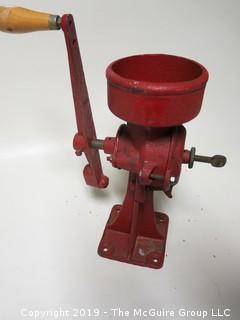 Vintage Grain Grinder 