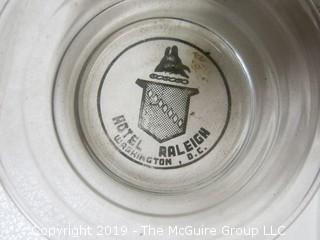 Collection including Raleigh Hotel (DC) Ash Tray 