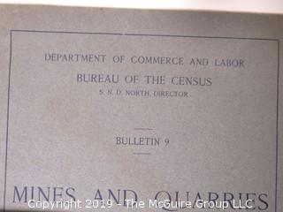 Collection of 1901-1905 Department of Commerce and Labor Statistical Profiles