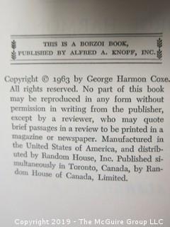 "The Hidden Key" by George Herman Cox; pub by Knopf; 1963