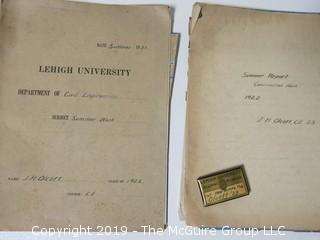 Lehigh University collectibles of the 1920's