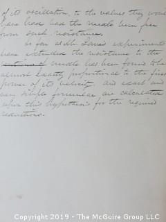"National Institute For The Promotion of Science; 1840"; leather bound ledger. This is an important historical, scientific and cultural artifact.  Every page and piece of paper has been photographed. The National Institute was the initial repository for collections of artifacts brought to the U.S. by the United States Exploring Expedition of 1838, as well as various other objects accumulated by the government, such as items owned by early American politicians, patent models, and natural objects.  There is an entry on page 25 that records the transfer of a desk used by George Washington to the Institute, as Directed by the President of the United States, with a signature of Z. Taylor. 
The signature has not been authenticated, but it does appear to be in a hand other than the recording secretary. Such artifacts were the precursor to the Smithsonian Institution collection. (142 photos) {Description Altered: Feb. 18; 7:42pm ET; 2019}  