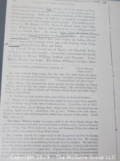 FAMILY RESEARCH - DO NOT BID  There is much history in the material in this auction, as the names Olcott, McAllister, Stetson, Semple, Barry all contributed in important ways to the building of the present.  Long before the days of ancestry.com, each generation preserved their place in history by recording and storing their stories.  We are presenting all bidders the hundreds of photos we have taken to capture that history. If you have an interest in this material, it appears at the end of the auction as Lot 501. BID THERE - NOT HERE....and yes, the family, my client, has poured over all of this.... (80 photos)