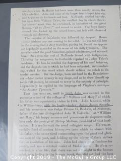 FAMILY RESEARCH - DO NOT BID  There is much history in the material in this auction, as the names Olcott, McAllister, Stetson, Semple, Barry all contributed in important ways to the building of the present.  Long before the days of ancestry.com, each generation preserved their place in history by recording and storing their stories.  We are presenting all bidders the hundreds of photos we have taken to capture that history. If you have an interest in this material, it appears at the end of the auction as Lot 501. BID THERE - NOT HERE....and yes, the family, my client, has poured over all of this.... (80 photos)