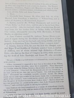 FAMILY RESEARCH - DO NOT BID  There is much history in the material in this auction, as the names Olcott, McAllister, Stetson, Semple, Barry all contributed in important ways to the building of the present.  Long before the days of ancestry.com, each generation preserved their place in history by recording and storing their stories.  We are presenting all bidders the hundreds of photos we have taken to capture that history. If you have an interest in this material, it appears at the end of the auction as Lot 501. BID THERE - NOT HERE....and yes, the family, my client, has poured over all of this.... (80 photos)
