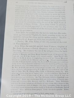 FAMILY RESEARCH - DO NOT BID  There is much history in the material in this auction, as the names Olcott, McAllister, Stetson, Semple, Barry all contributed in important ways to the building of the present.  Long before the days of ancestry.com, each generation preserved their place in history by recording and storing their stories.  We are presenting all bidders the hundreds of photos we have taken to capture that history. If you have an interest in this material, it appears at the end of the auction as Lot 501. BID THERE - NOT HERE....and yes, the family, my client, has poured over all of this.... (80 photos)