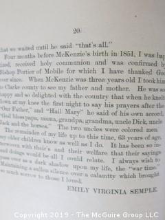 FAMILY RESEARCH - DO NOT BID  There is much history in the material in this auction, as the names Olcott, McAllister, Stetson, Semple, Barry all contributed in important ways to the building of the present.  Long before the days of ancestry.com, each generation preserved their place in history by recording and storing their stories.  We are presenting all bidders the hundreds of photos we have taken to capture that history. If you have an interest in this material, it appears at the end of the auction as Lot 501. BID THERE - NOT HERE....and yes, the family, my client, has poured over all of this.... (80 photos)