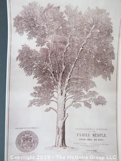 FAMILY RESEARCH - DO NOT BID  There is much history in the material in this auction, as the names Olcott, McAllister, Stetson, Semple, Barry all contributed in important ways to the building of the present.  Long before the days of ancestry.com, each generation preserved their place in history by recording and storing their stories.  We are presenting all bidders the hundreds of photos we have taken to capture that history. If you have an interest in this material, it appears at the end of the auction as Lot 501. BID THERE - NOT HERE....and yes, the family, my client, has poured over all of this.... (80 photos)