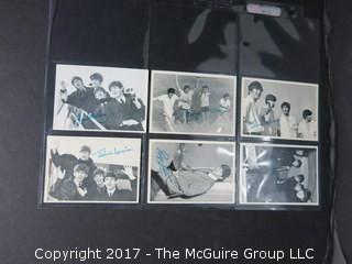 1964 Topps Beatles Black and White and Color Series Trading Cards 