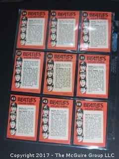 1964 Topps Beatles Black and White and Color Series Trading Cards 