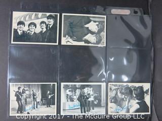 1964 Topps Beatles Black and White and Color Series Trading Cards 