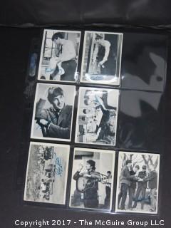 1964 Topps Beatles Black and White and Color Series Trading Cards 