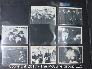 1964 Topps Beatles Black and White and Color Series Trading Cards 